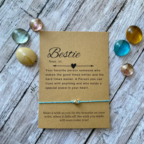 Bestie Wish Bracelet - Green