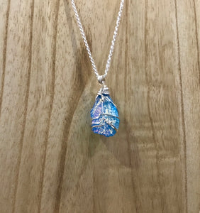 Aqua Aura Quartz Pendant