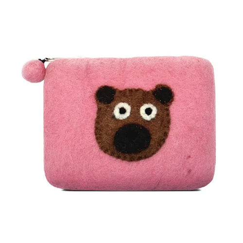 Bear Face Coin Purse