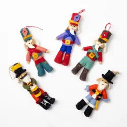 Felt Nutcracker Ornament