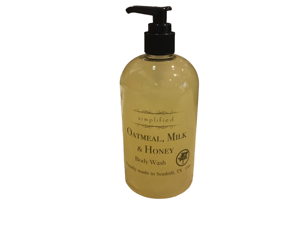 Body Wash - Oatmeal Milk & Honey 17oz