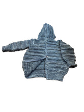 18-24M - "Blue Tones" Knit Sweater