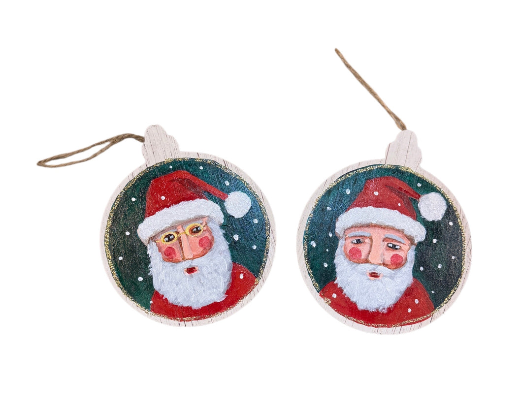 Santa Ornament