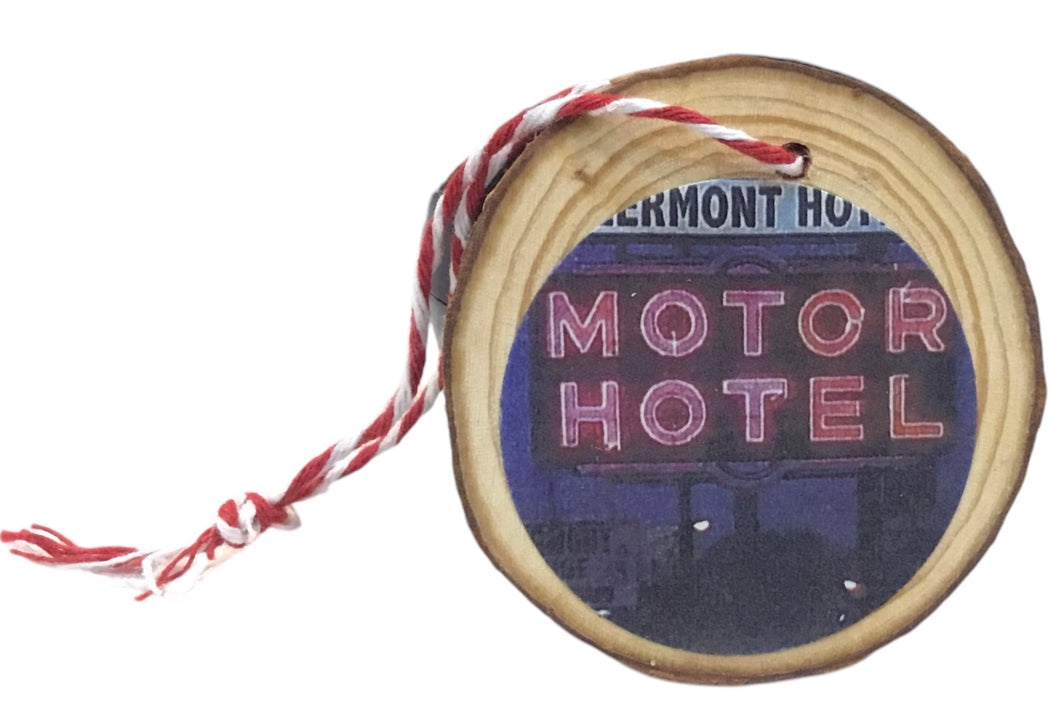 Motor Hotel Ornament