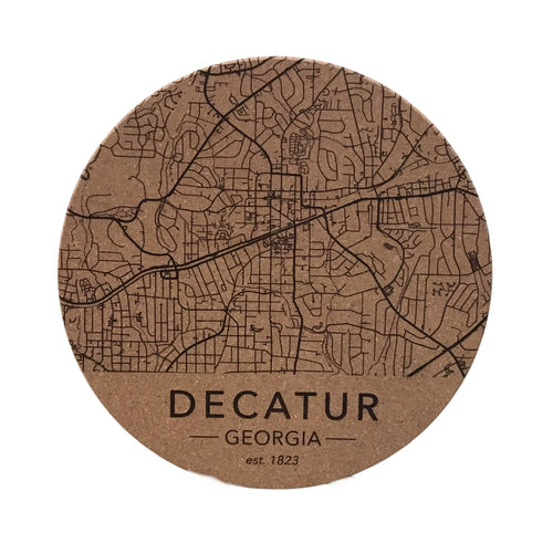 Decatur Map Trivet