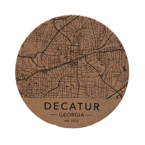 Decatur Map Trivet