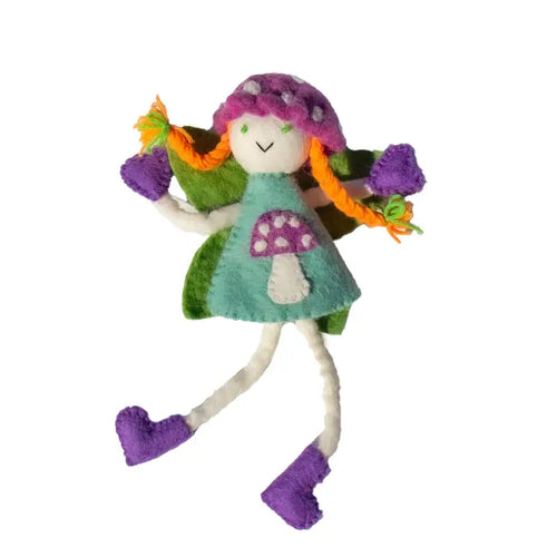 Mushroom Bonnet Tooth Fairy Pillow