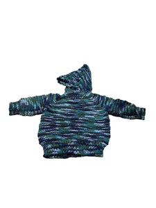 NB-6M - "Blue/Teal" Knit Sweater