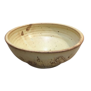 Large Yellow Bowl - Deep