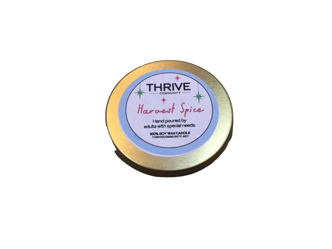 Harvest spice candle