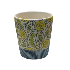 Oval Tall Dandelion Vase