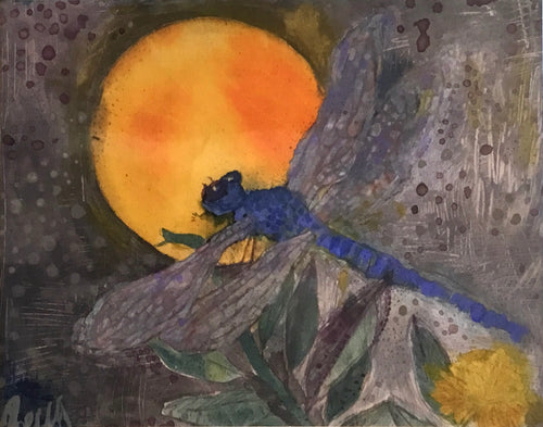 Dragonfly sunrise