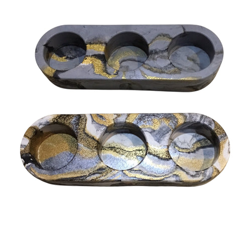 Triple Tea Light Holder