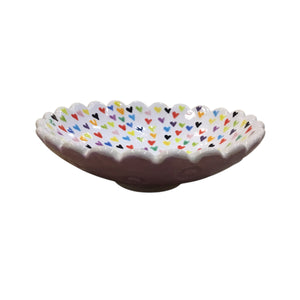 Scalloped Heart Bowl