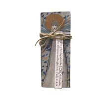 Small Wood Block Angel " This it the day.."