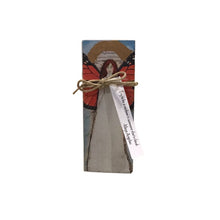 Small Wood Block Angel " Try to be a rainbow.."
