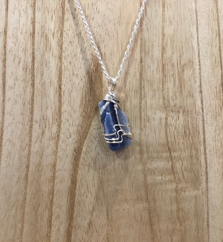 Blue Kyanite Pendant