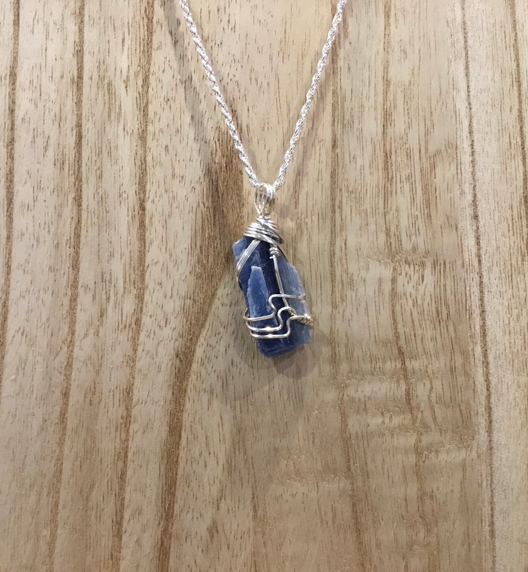 Blue Kyanite Pendant