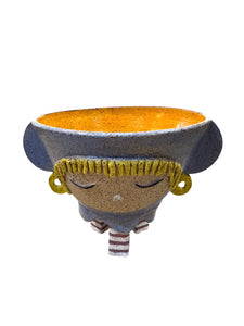 Face Bowl - Blue