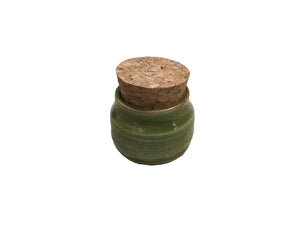 Spice herb stash jars w/ cork