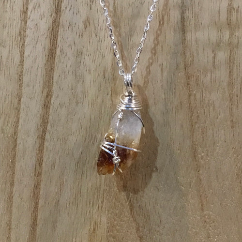 Small Citrine Pendant