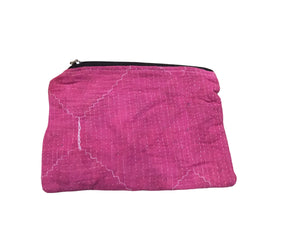 Large zipper pouch bag