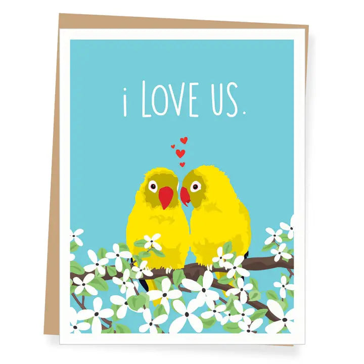 Love Birds Love Card