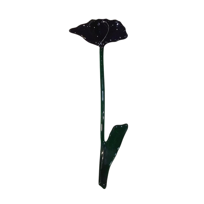 Single Stem Suncatcher-Dark Purple
