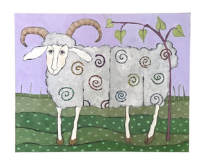Swirly Sheep