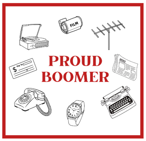 Proud Boomer Fridge Magnet