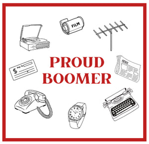 Proud Boomer Fridge Magnet