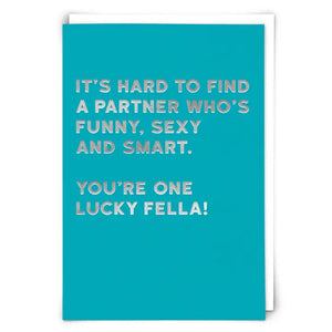 ITS HARD TO FIND A PARTNER.....