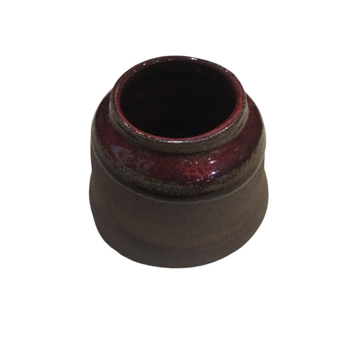 Volcano-Shaped Vase