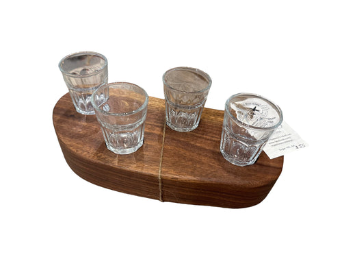 Black Walnut Four-Shot Flight