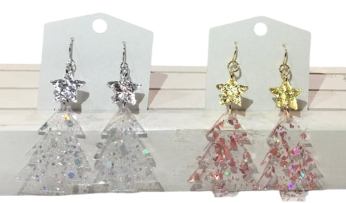 Star Tree Earrings