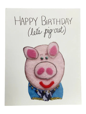 Happy Birthday - Let's Pig Out