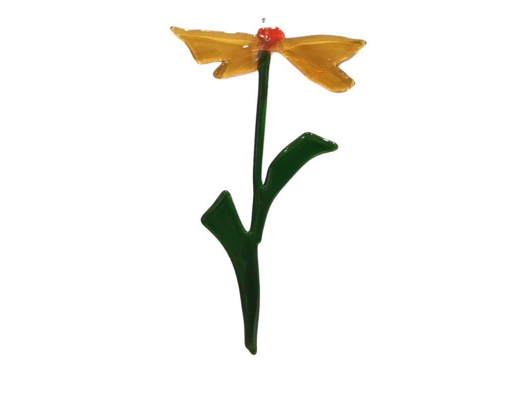 Single Stem Suncatcher-Yellow