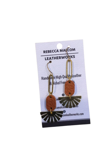 Starlight Earrings - Orange