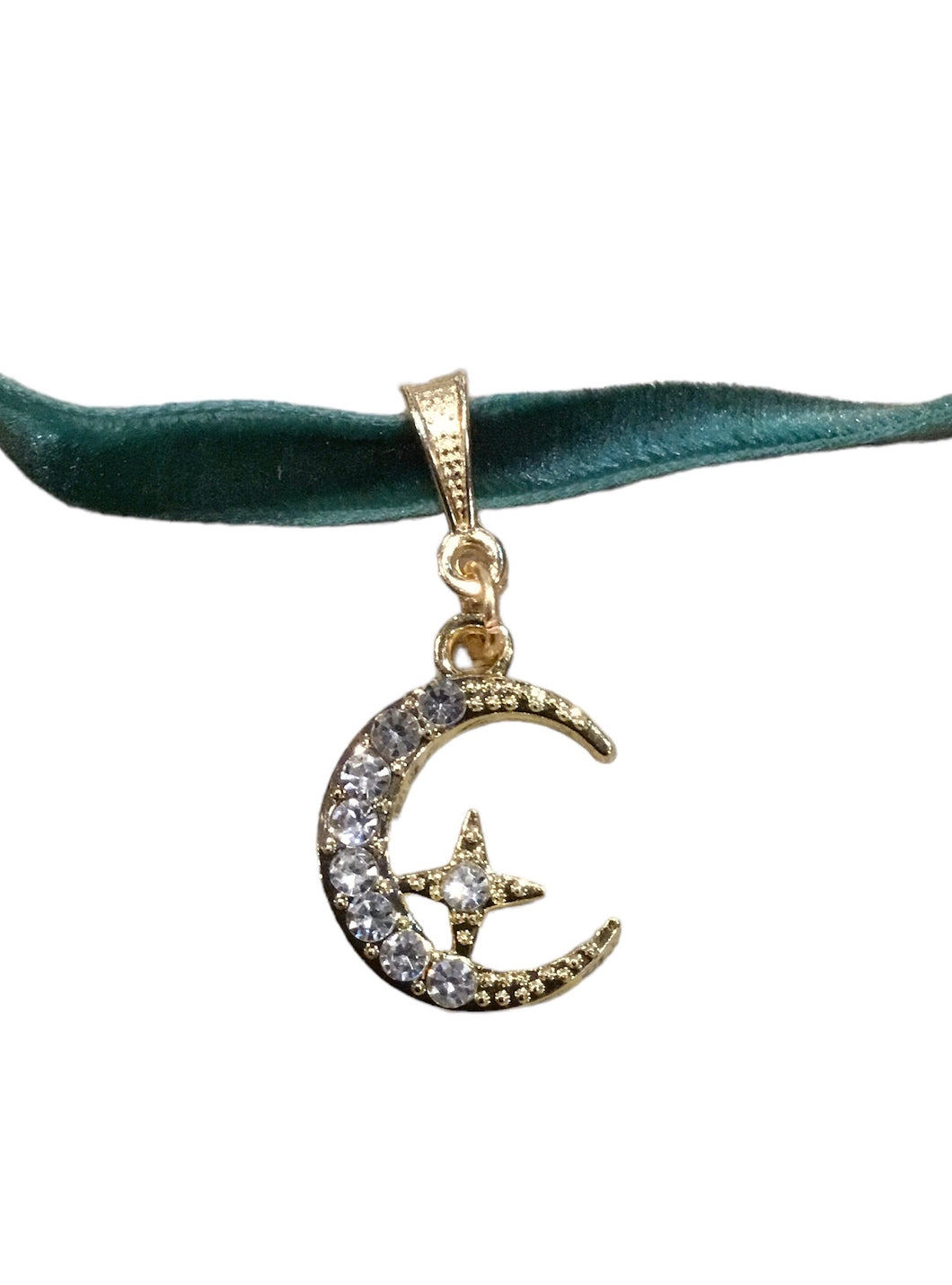 Moon and Star Choker