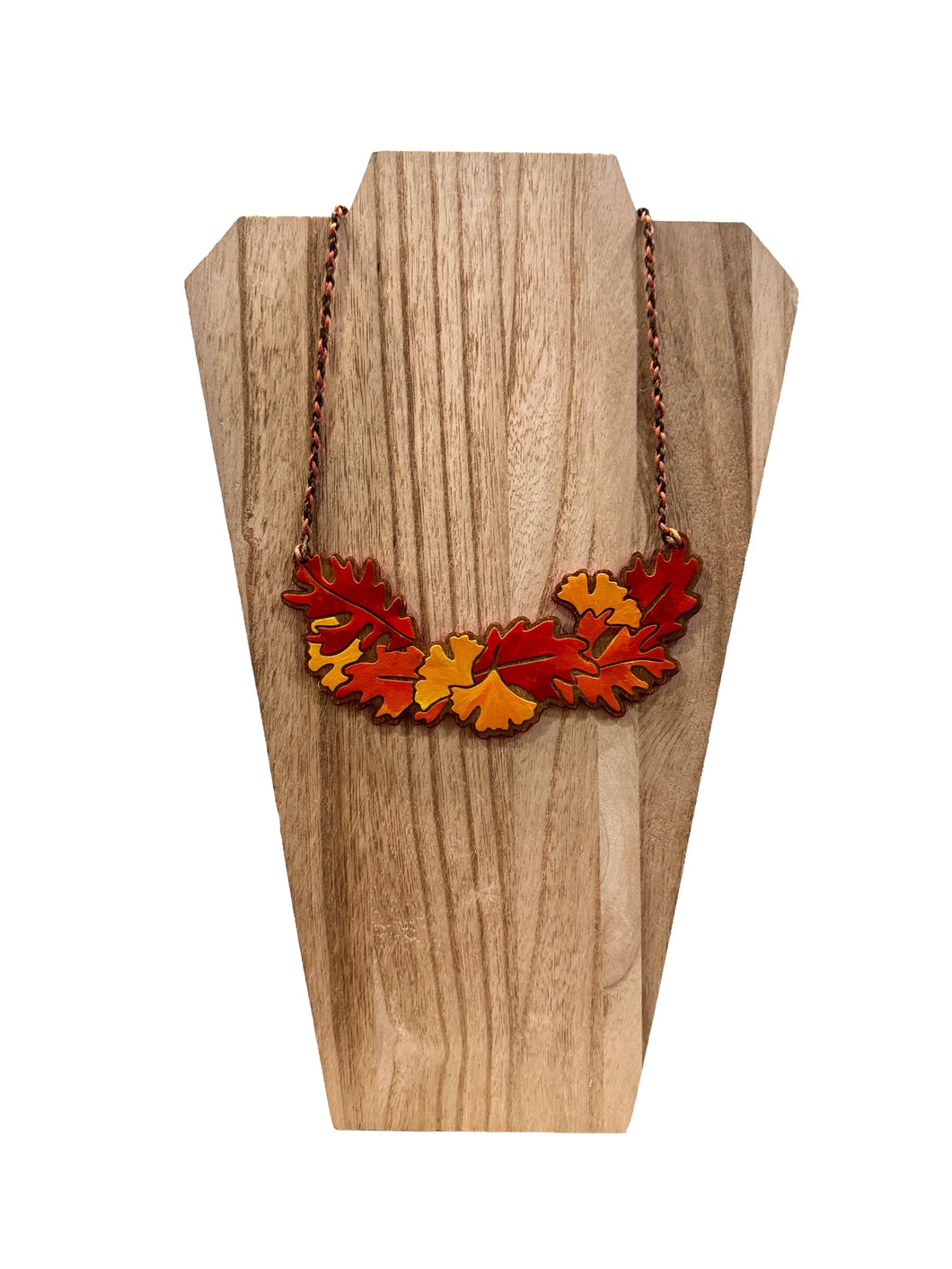 Fall Leaves Necklace