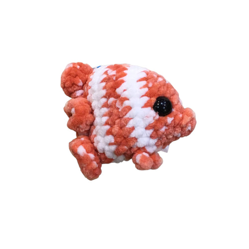 Angel Fish-Orange/White