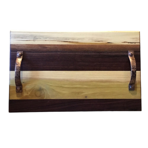 Poplar & Black Walnut Charcuterie Board