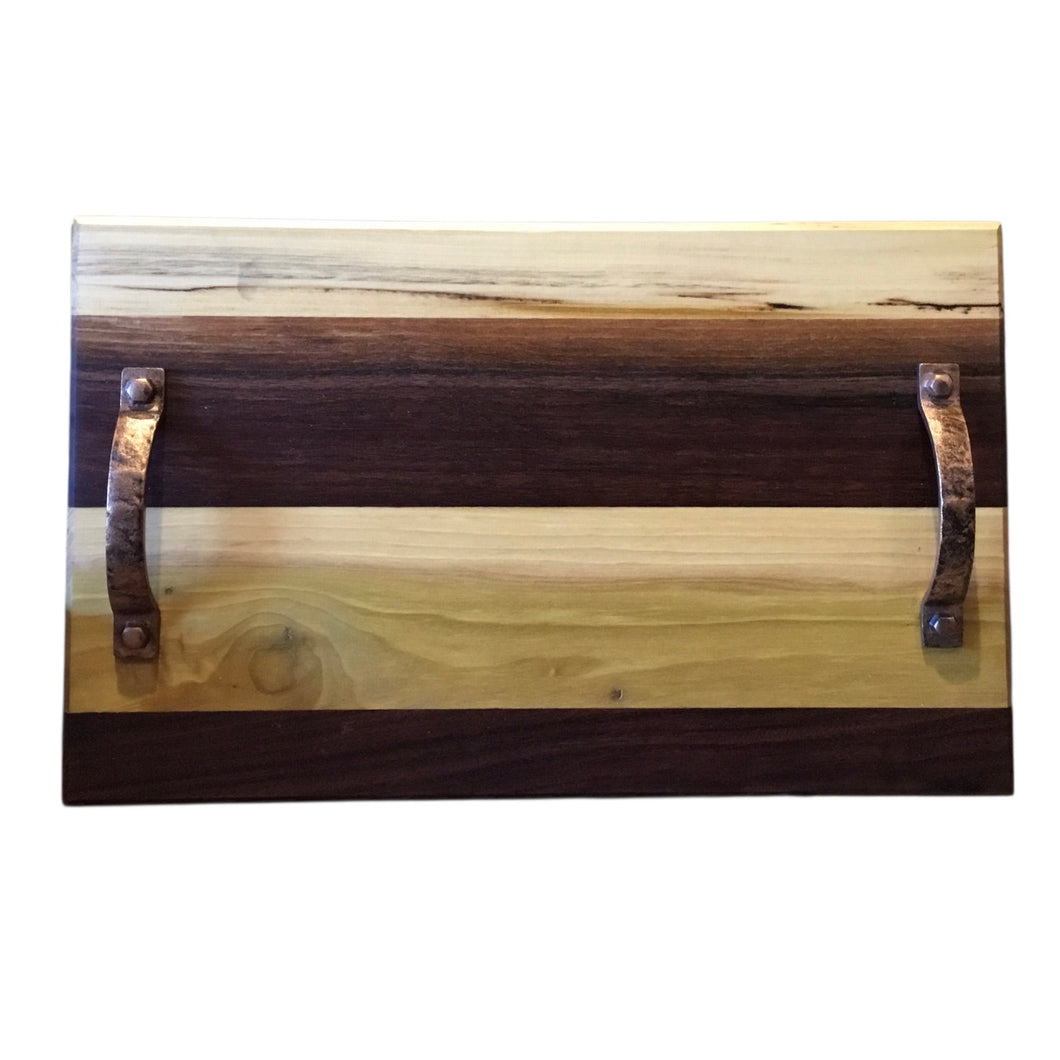 Poplar & Black Walnut Charcuterie Board