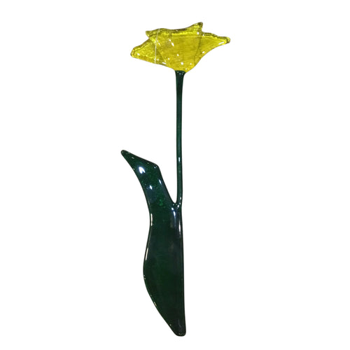 Single Stem Suncatcher- Yellow