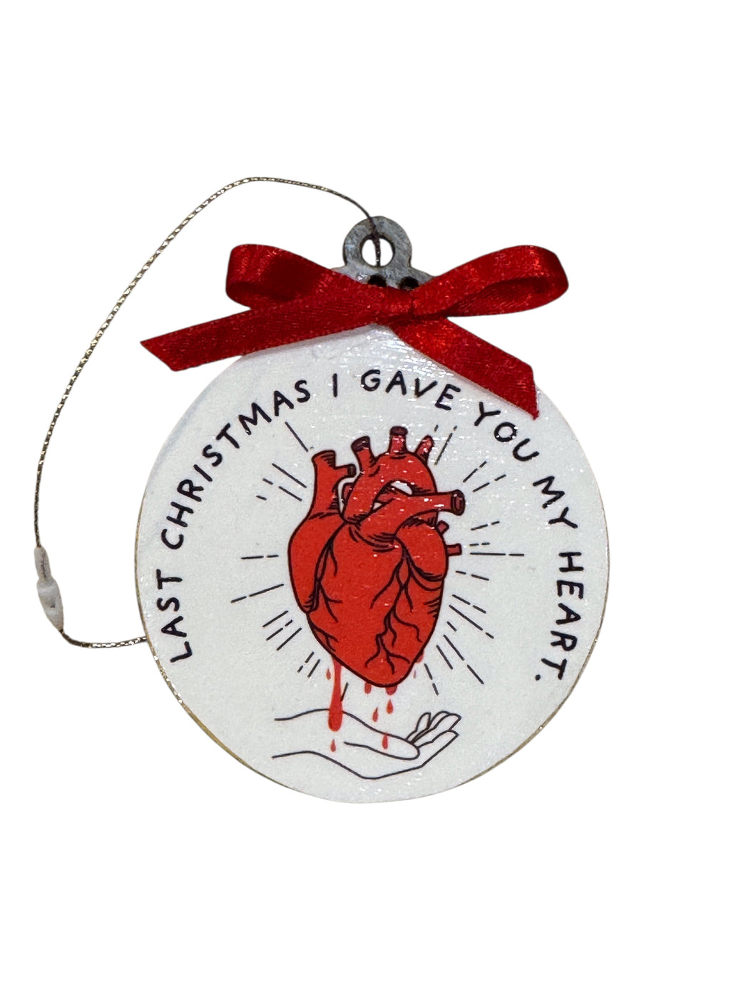 Last Christmas I Gave You My Heart Ornament - 3