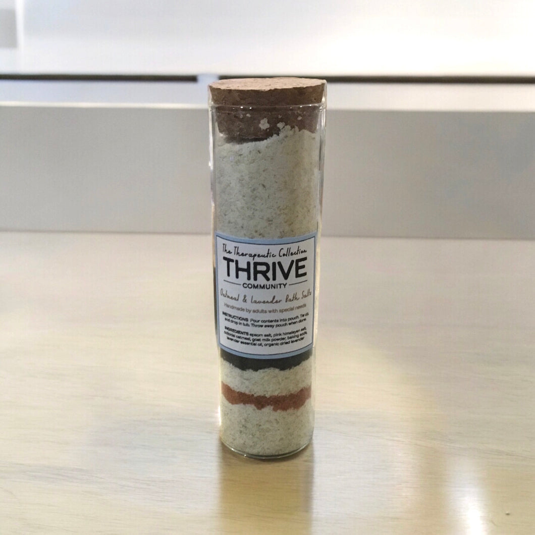 Oatmeal & Lavender bath salts