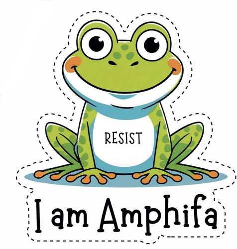 I Am Amphifa Sticker