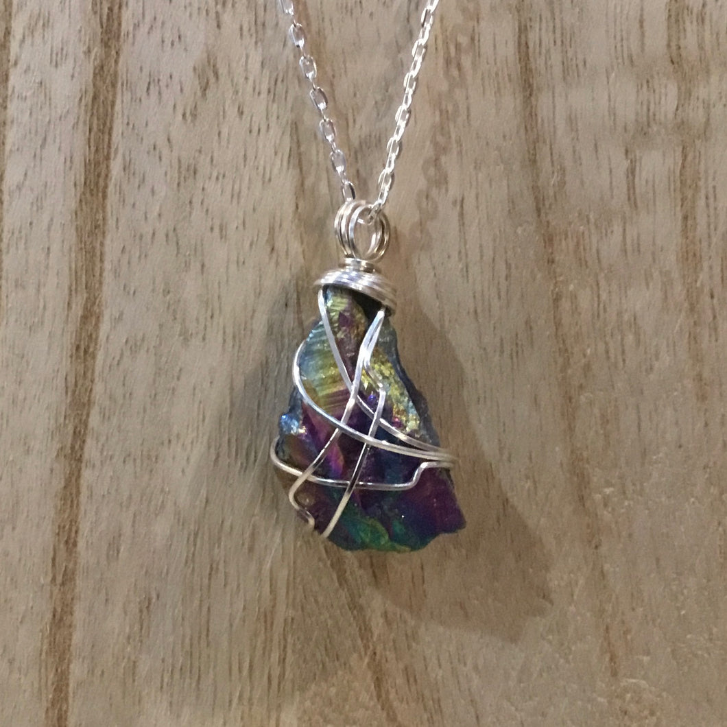 Titanium Quartz Pendant