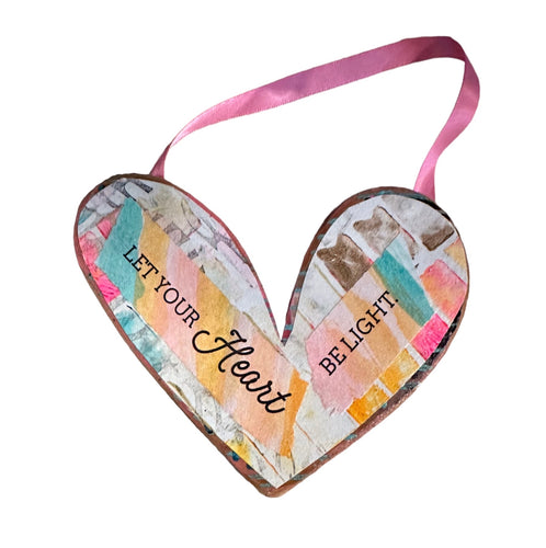 Heart Ornament-Let Your Heart Be Light