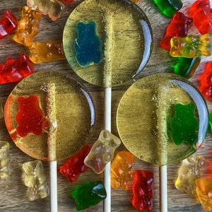 Gummy Bear Lollipop